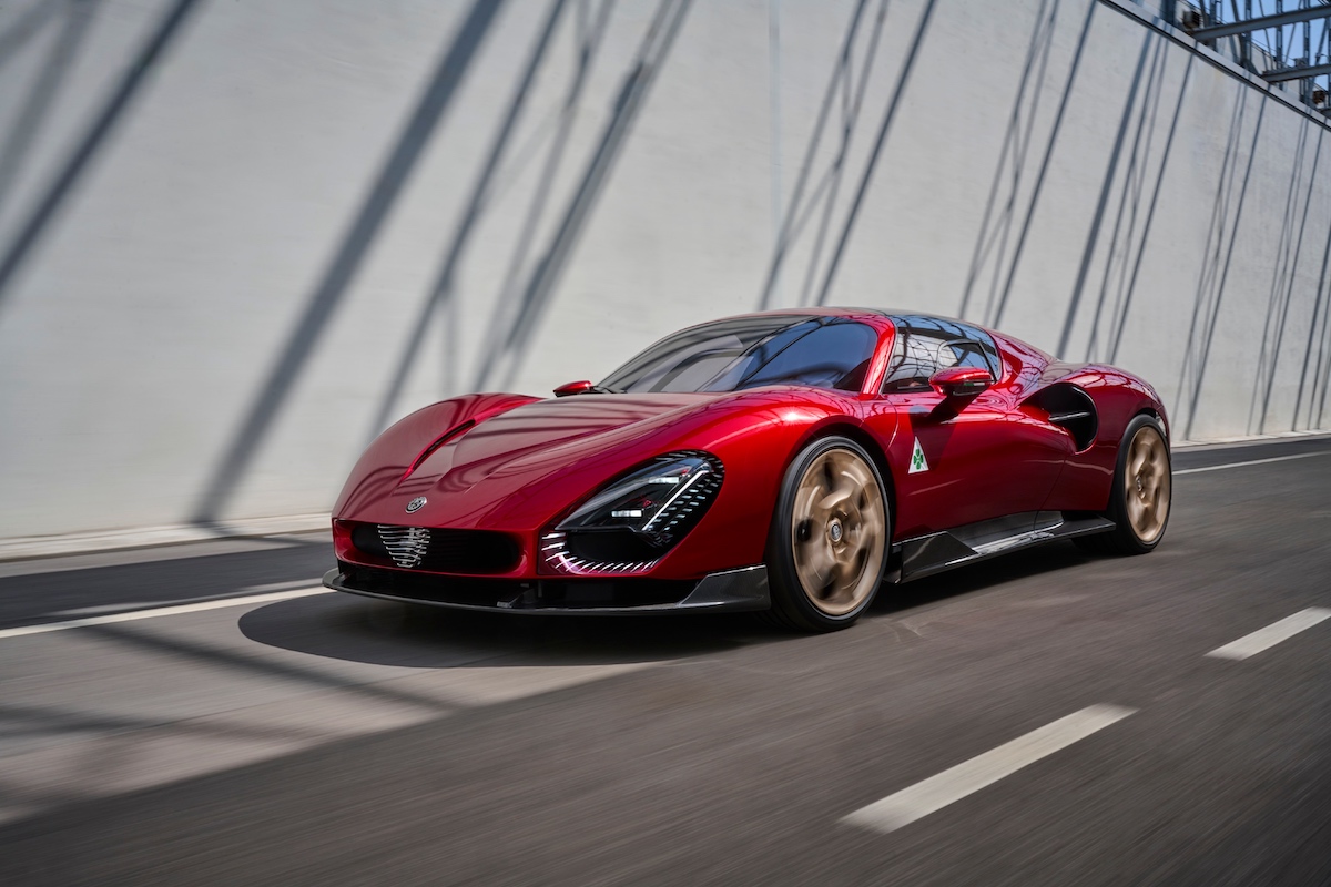 Alfa Romeo Stradale Mittelmotor Sportwagen Limitiertes Sondermodell