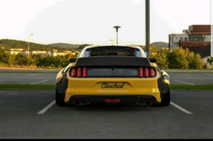 Clinched Ford Mustang Widebody