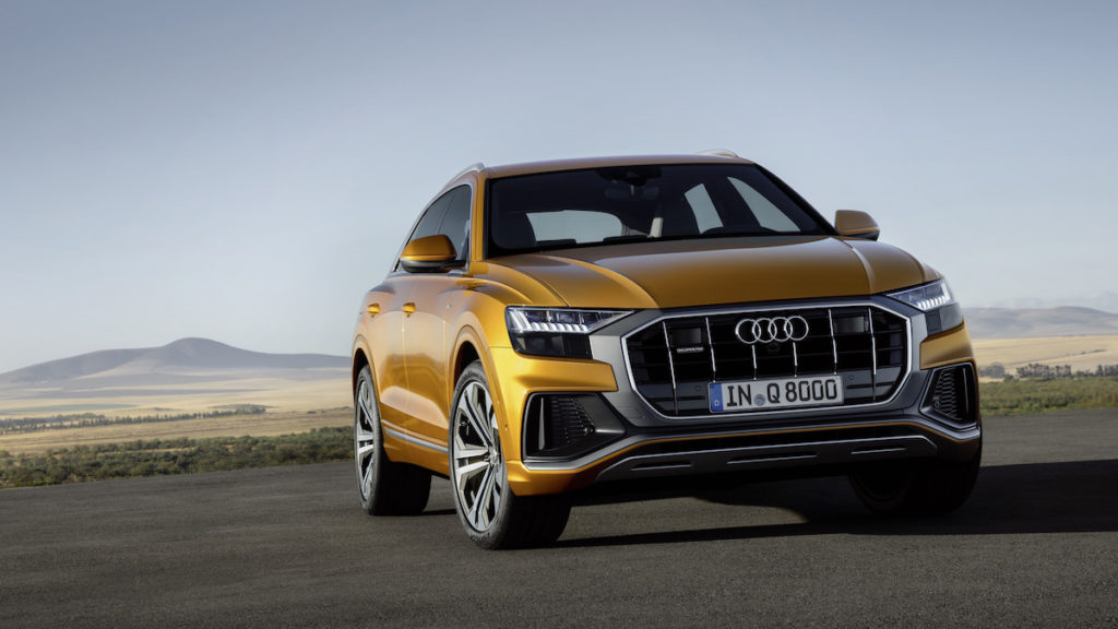 Audi Q8 2018 SUV-Coupé quattro Frontansicht