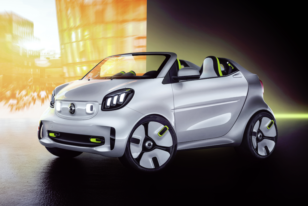 Smart Forease Studie Roadster Einzelstück Showcar Pariser Autosalon