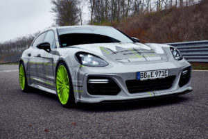 Essen Motor Show 2018 Messe Porsche Panamera Turbo S E-hybrid Sport Turismo Techart GrandGT Tuning Leistungssteigerung Bodykit