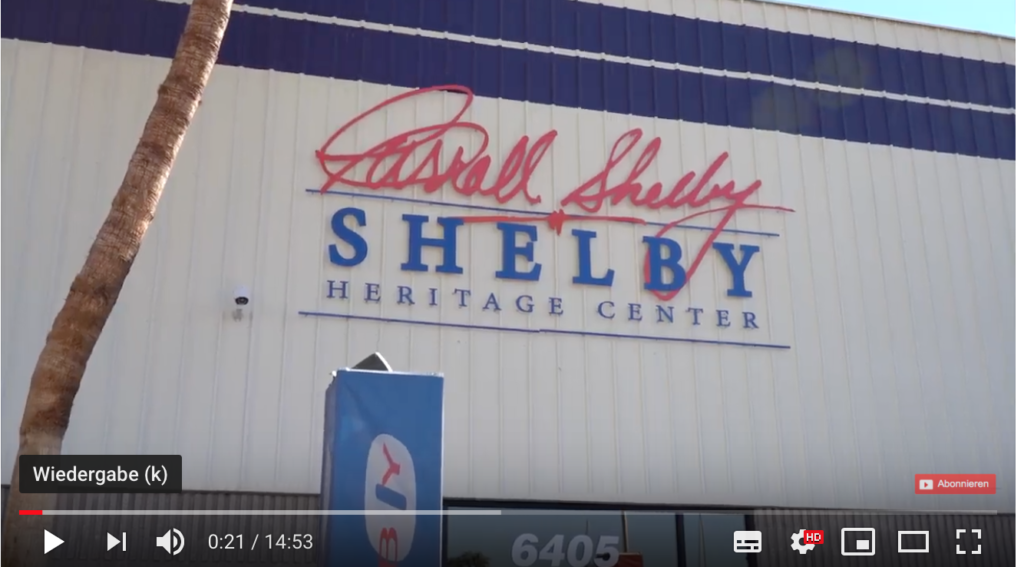 Shelby Werksbesichtigung Las Vegas