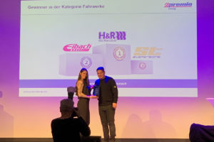 Premio Best Brand Award 2018 Fahrwerke Gewinner Auszeichnung H&R Tuning