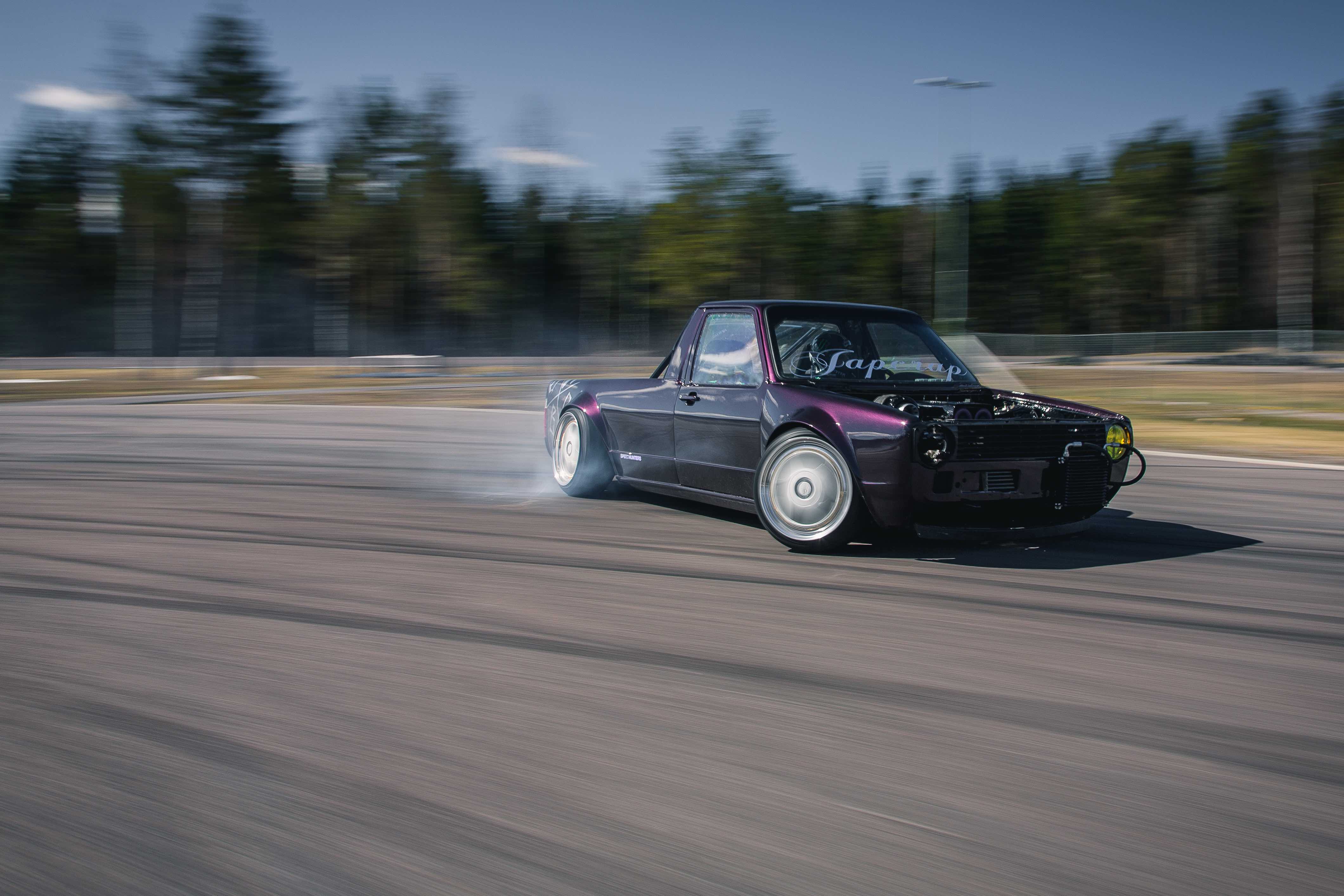 vw caddy mk1 drift