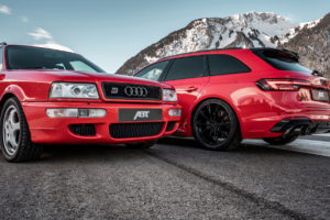 Audi RS 4 Avant RS2 Tuning Veredlung Leistungssteigerung Bodykit Abt RS4+ Generationentreffen