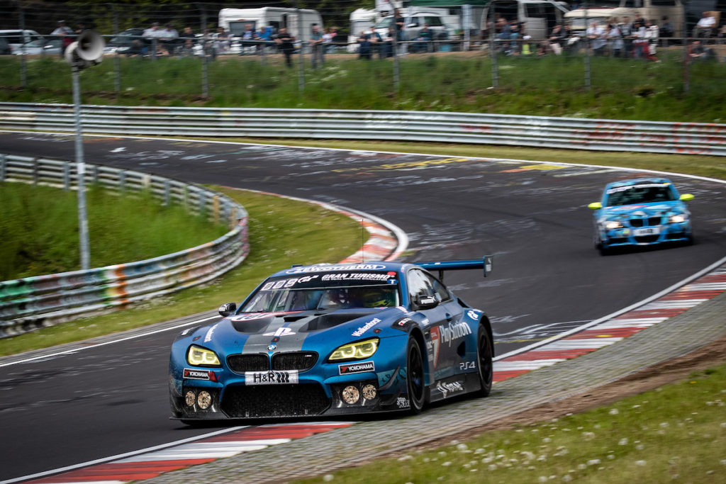 BMW M6 GT3 Rennwagen 24-Stunden-Rennen Qualifikationsrennen Dreifachsieg