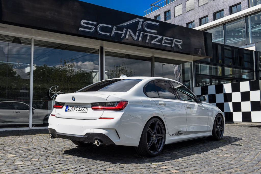 BMW G20 Dreier Limousine AC Schnitzer Tuning Veredlung Anbauteile Fahrwerk Felgen Interieur