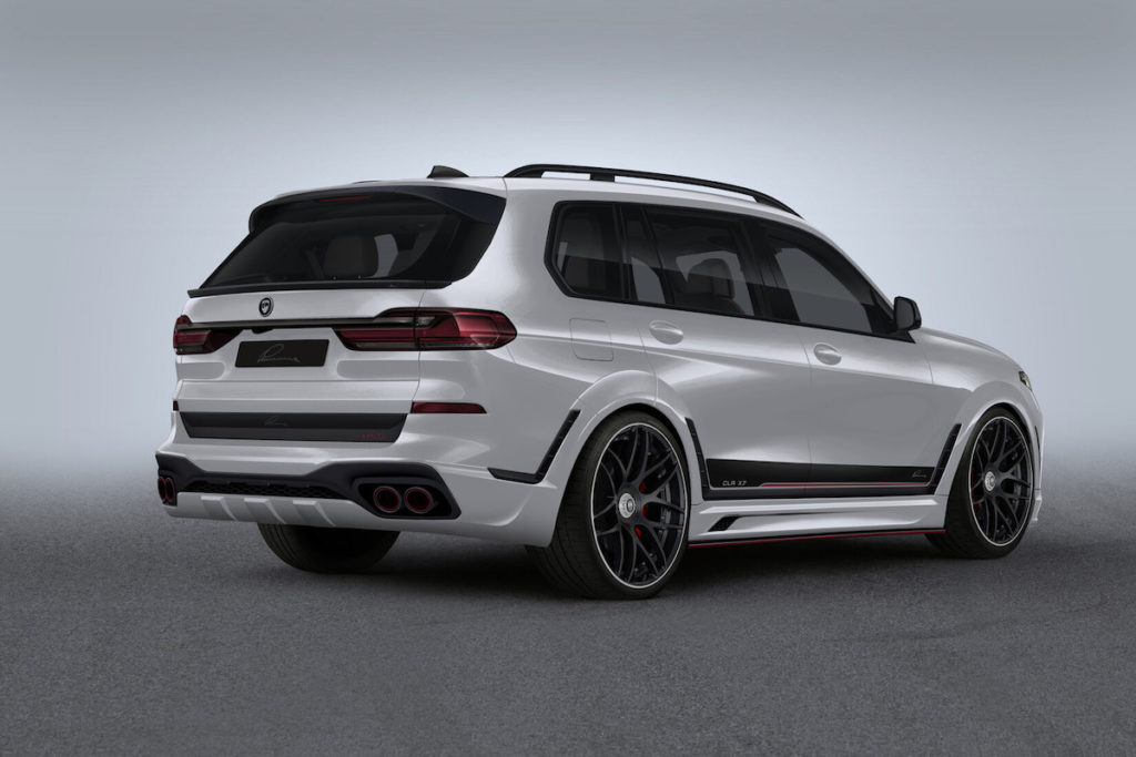 BMW X7 G07 Full-Size-SUV Lumma CLR X7 Tuning Bodykit Felgen Leistungssteigerung Abgasanlage Innenraum