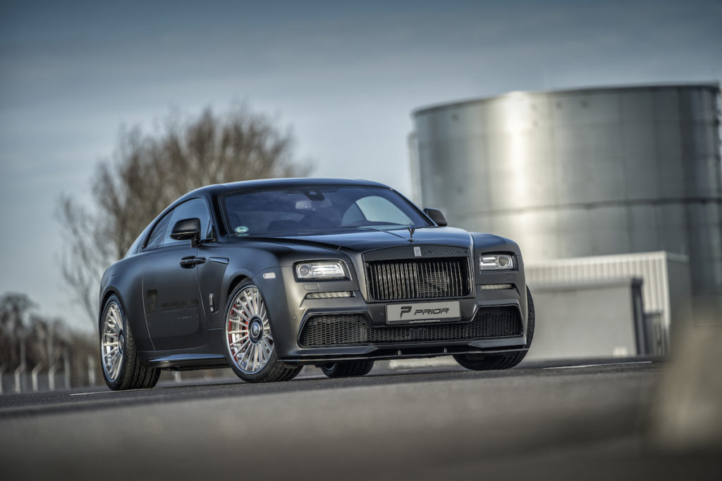 Rolls-Royce Wraith Tuning Prior-Design Luxuscoupé Carbon-Bodykit Felgen