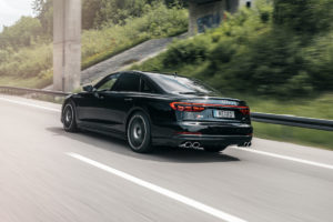 Tuning Audi S8 ABT Sportsline Leistungssteigerung Felgen FR Heckspoiler Spoilerlippe