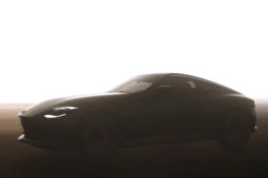 Nissan neuer Z Sportwagen Coupé Neuheit Teaser 2021
