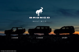 Neuheit Offroader Allradantrieb 4x4 Ford Bronco Zweitürer Viertürer Bronco Sport