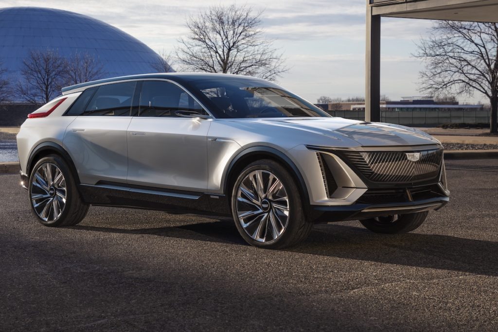Neuheit Concept Car Cadillac Lyriq Elektroauto Crossover-SUV Studie Ausblick