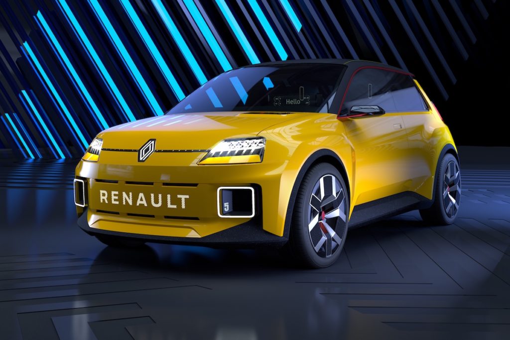Elektroauto Studie Neuheit Ausblick Retro Concept Car Renault 5 Prototype 2021