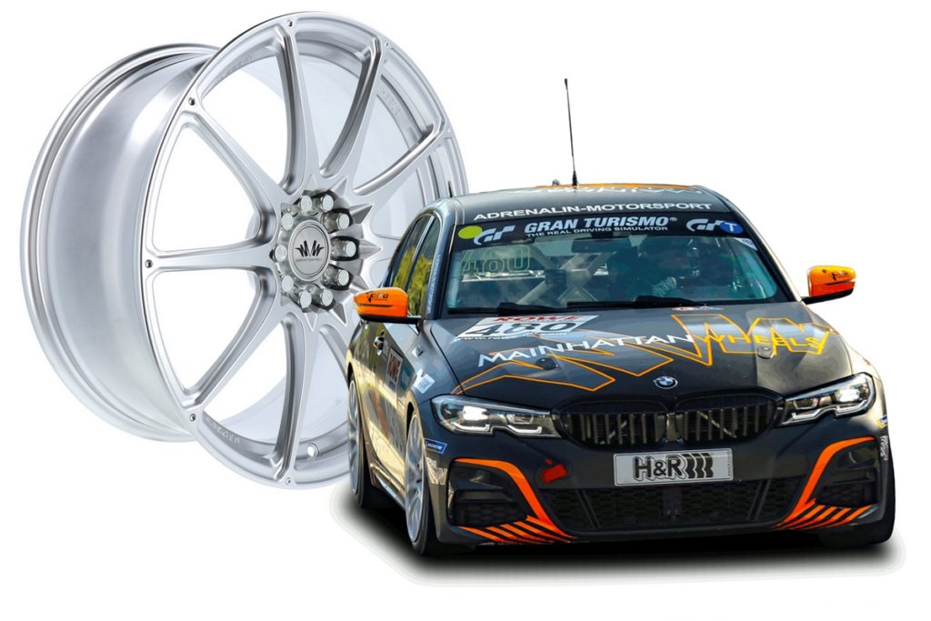 Mainhattan Wheels Monte Carlo F Forged Schmiedefelge Leichtmetallrad Neuheit Motorsport BMW G20 330i Rennwagen