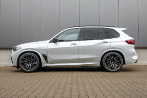 BMW X5 M F95 Topmodell Tuning Fahrwerk H&R Tieferlegung Gewindefedern Sportfedern Spurverbreiterungen SUV