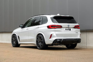BMW X5 M F95 Topmodell Tuning Fahrwerk H&R Tieferlegung Gewindefedern Sportfedern Spurverbreiterungen SUV