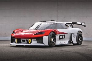 IAA Mobility 2021 Racing Motorsport Cup Rennwagen E-Auto elektrisch Porsche Mission R Coupé