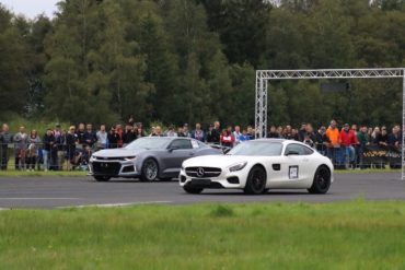Speed Days Events Rolling 1/4-Mile Flugplatz Meinerzhagen Chevrolet Camaro Mercedes-AMG GT Beschleunigungsrennen
