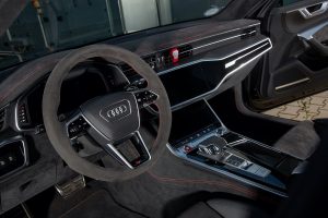 PS-Sattlerei Audi RS 6 Avant Tuning Innenraum-Veredelung Alcantara Sportkombi Topmodell Interieur Cockpit