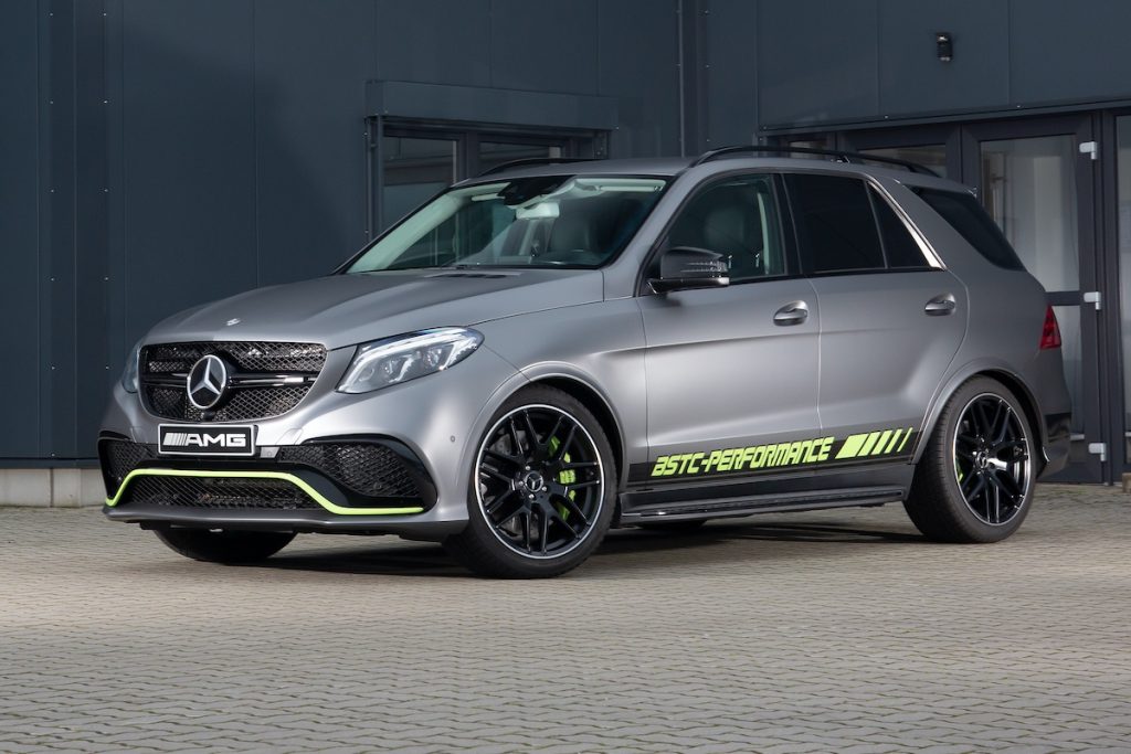 BSTC-Performance Mercedes-Benz GLE 400 W166 Tuning OEM AMG-Styling-Upgrade Felgen Tieferlegung Leistungssteigerung Folierung