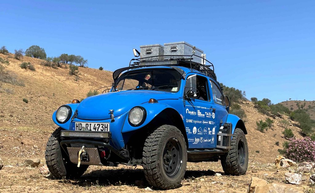 Reise, The Blue Bug Project beim Europe Africa Rodeo 2022