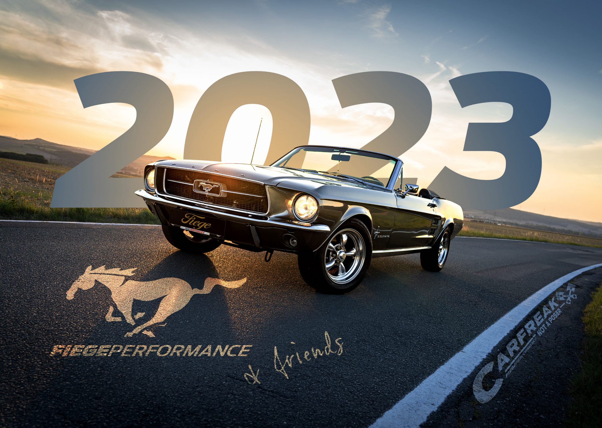 Neu im Shop Fiege Mustang Kalender 2023! Eurotuner News