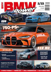 BMW Power Magazin Ausgabe 2/23 Titel Cover