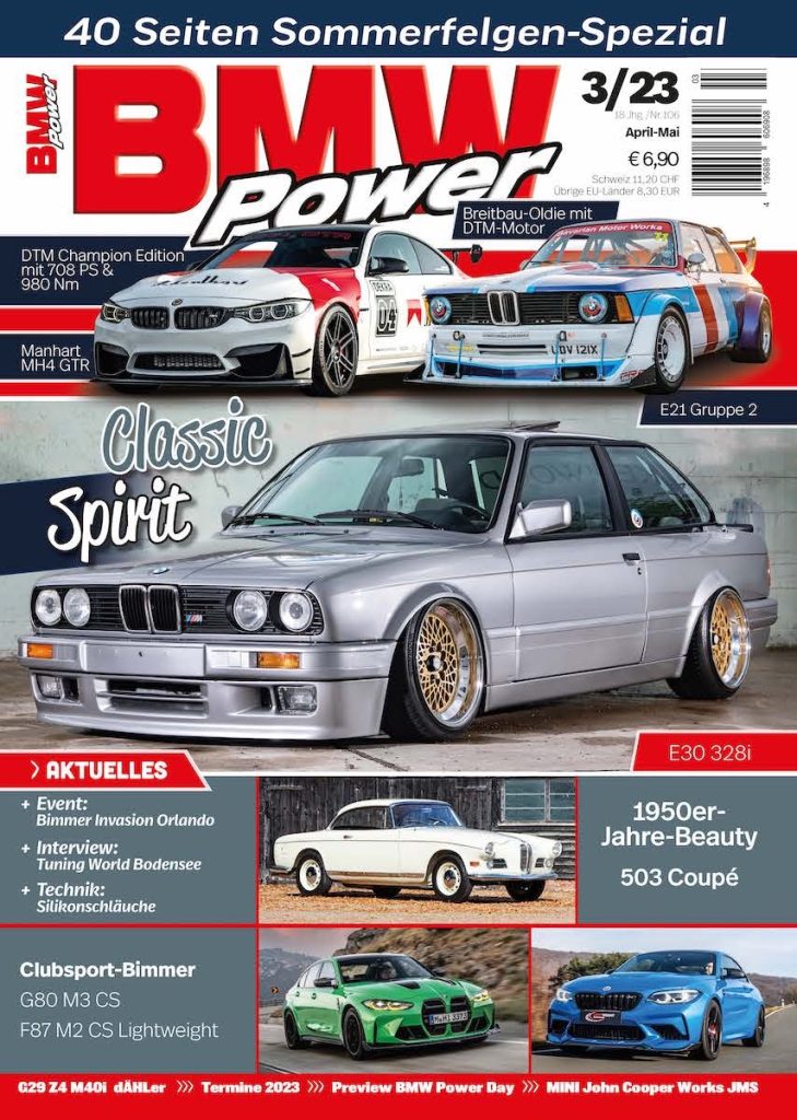 BMW Power 3/23 Cover Titelseite