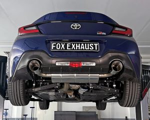 FOX: eintragungsfreie Sportabgasanlage für den Toyota GR86