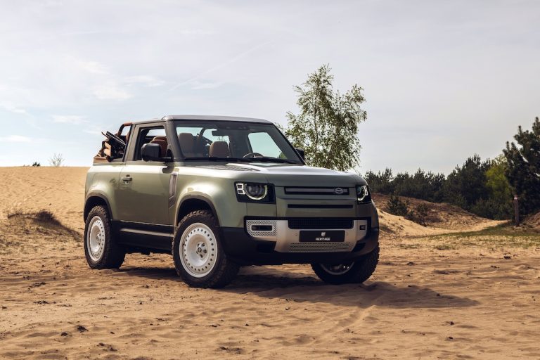 Heritage Customs Valiance Convertible Land Rover Defender 90 Tuning ...