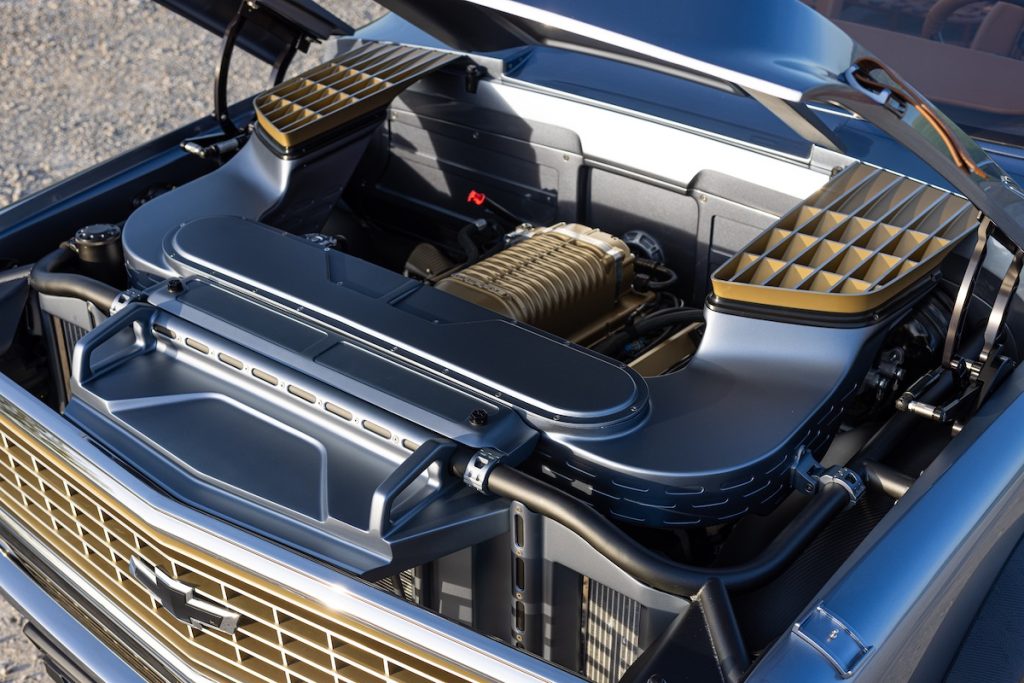 Ringbrothers Chevrolet K5 Blazer BULLY Tuning Restored LS3-V8 Offroad-Fahrwerk Felgen Bremsanlage Innenraum-Neuausstattung