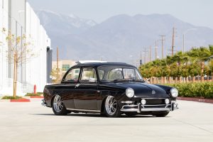 VW Typ 3 Stufenheck USA Tuning Tieferlegung Typ 1-Motor Fuchs-Felgen Innenraum-Veredelung Oldtimer Klassiker Lufti