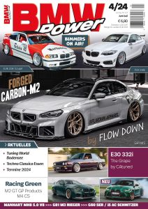 BMW Power Ausgabe 4/24 Titelseite Cover