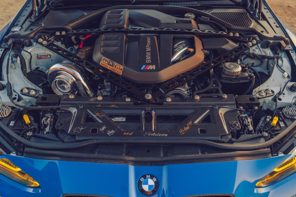 R44 Performance BMW G81 M3 Touring Carbon Karosserieteile Felgen Airride Tieferlegung Leistungssteigerung Innenraum-Veredelung SEMA Show 2023 Topmodell Kombi