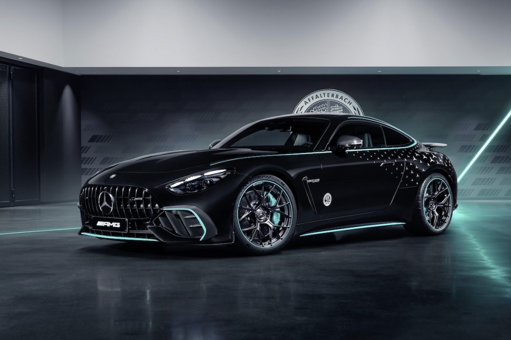 Mercedes-AMG GT 63 PRO 4MATIC+ Motorsport Collectors Edition Sportwagen Coupé Biturbo Achtzylinder limitiertes Sondermodell Petronas F1 Team