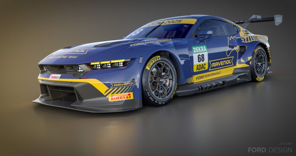 HRT Ford Performance mit dem Mustang GT3 in der DTM 2025 am Start!