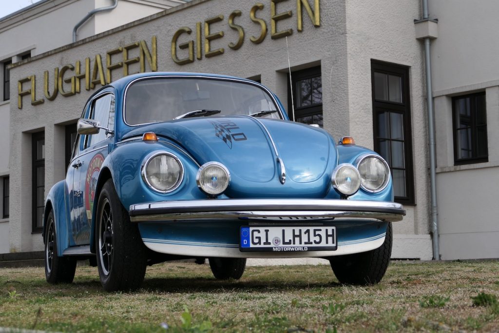 Oldtimerspendenaktion 2024 Lebenshilfe Gießen Jubiläum 30 Jahre Gewinn VW 1302 L Käfer