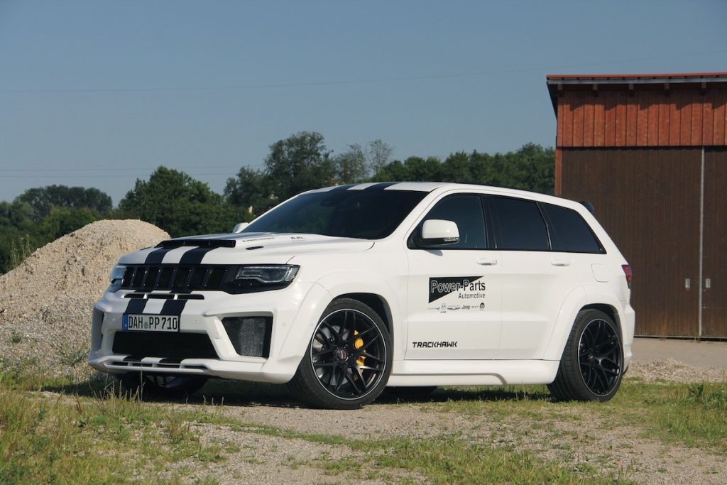 Power-Parts Jeep grand Cherokee Trackhawk Widebody Karosseriekit Felgen Tieferlegung SUV Topmodell US-Car