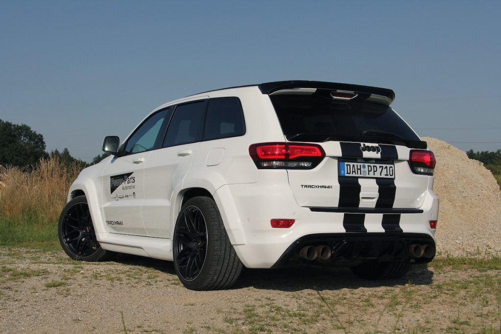 Power-Parts Jeep grand Cherokee Trackhawk Widebody Karosseriekit Felgen Tieferlegung SUV Topmodell US-Car