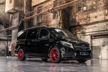 JMS Fahrzeugteile Mercedes 447 V-Klasse Tuning Felgen Schmidt TwentyOne Tieferlegung KW Großraumlimousine Van