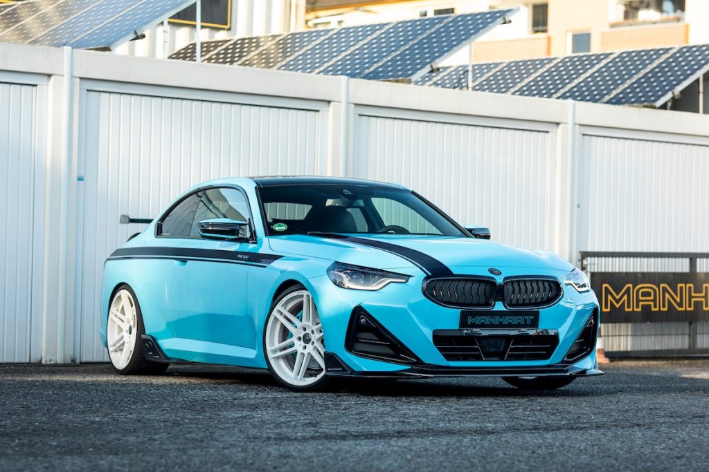 Manhart MH2 500 II Tuning BMW G42 M240i Leistungssteigerung Bodykit Felgen Fahrwerk Folierung Sportcoupé