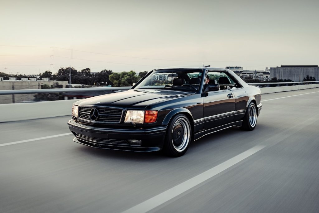 Mercedes-Benz 560 SEC AMG 6.0 Widebody Leistungssteigerung Fahrwerk Felgen Versteigerung RM Sotheby's Luxusklasse Coupé C126