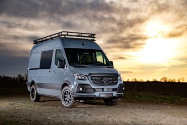 VANSPORTS Gravel-X Mercedes Sprinter Offroad-Tuning Karosserie Anbauteile Dachträger LED-Beleuchtung Felgen