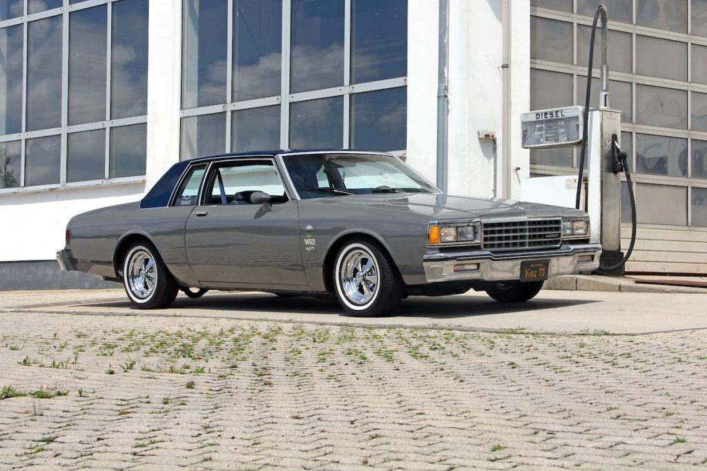 Chevrolet Caprice Coupé Klassiker Oldtimer Individualisierung Tieferlegung Felgen Small-Block-V8 Lackierung Lederausstattung