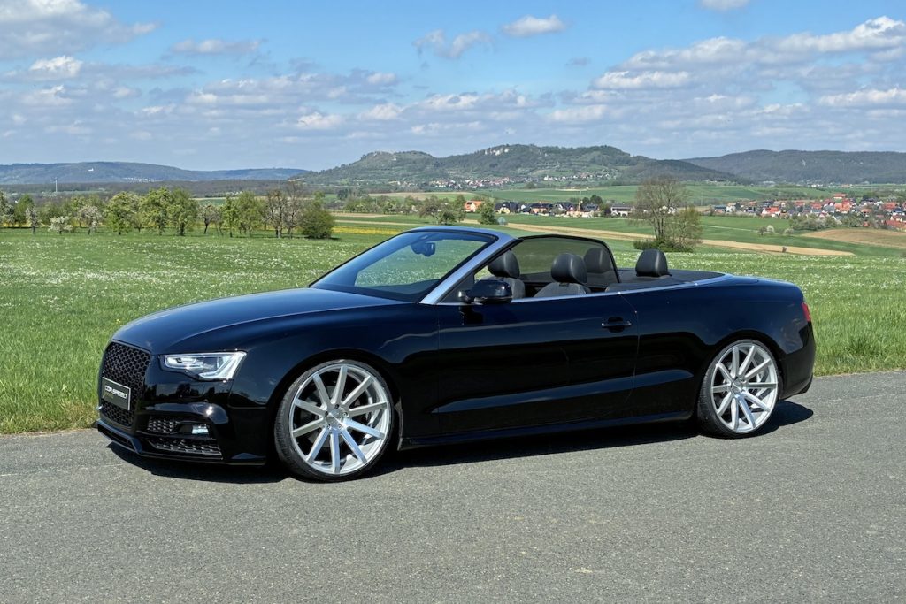 Cor.Speed Sports Wheels Deville Audi A5 Cabriolet Tuning Felgen Tieferlegung Karosserie Individualisierung JMS Fahrzeugteile