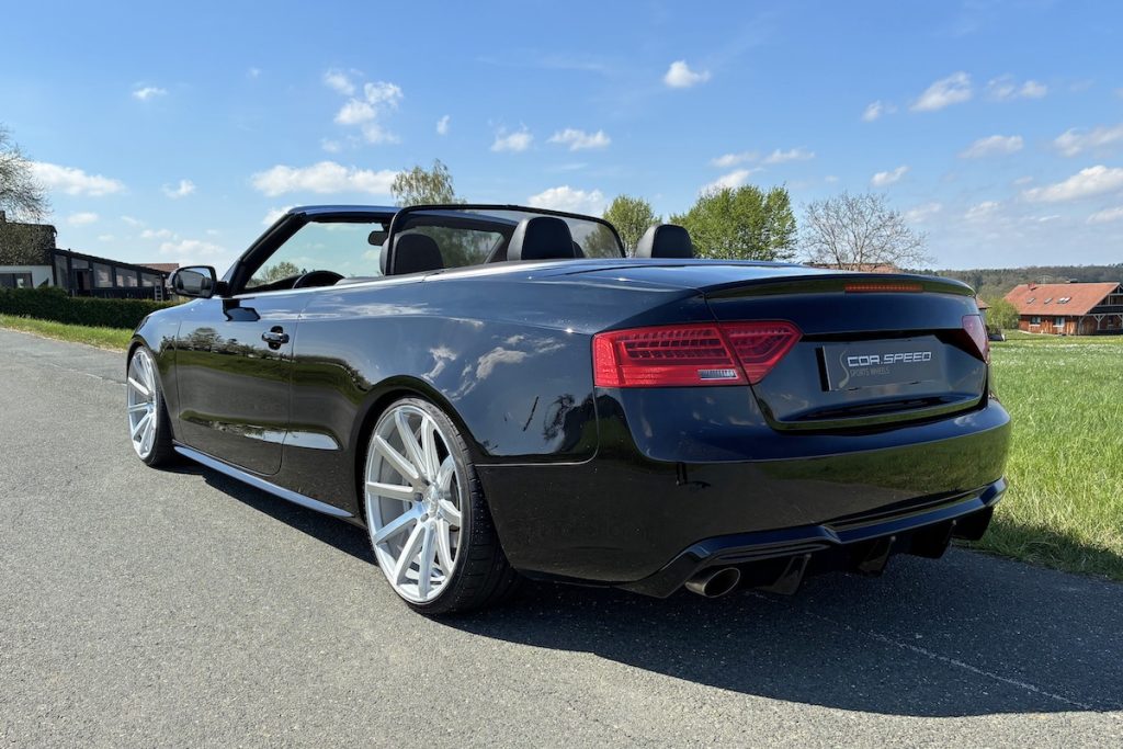 Cor.Speed Sports Wheels Deville Audi A5 Cabriolet Tuning Felgen Tieferlegung Karosserie Individualisierung JMS Fahrzeugteile
