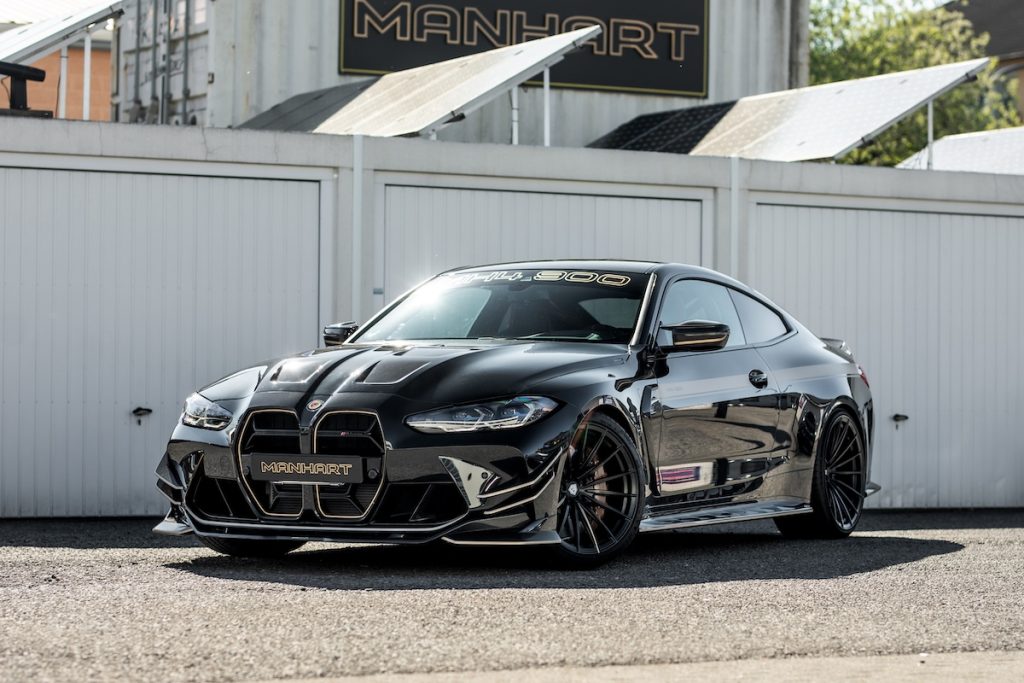 Manhart MH4 900 Tuning Leistungssteigerung Abgasanlage Fahrwerk Felgen Carbon Bodykit Innenraum-Veredelung BMW G82 M4 Coupé Topmodell