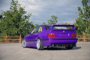 BMW E36 325i Turbo Coupé Tuning Karosserie Umbau Leistungssteigerung Felgen Fahrwerk Bremsen Getriebe Innenraum-Veredelung