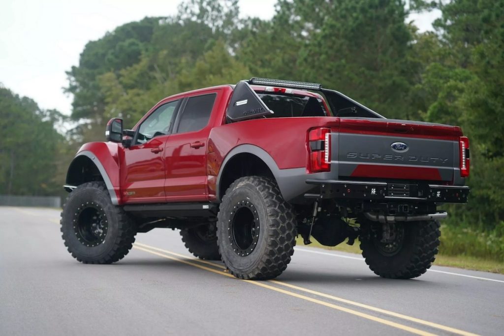 MegaRexx Ford F-250 Tuning Widebody Karoseriekit Fahrwerk Felgen Reifen V8 Dieselmotor US-Car Pick-up Truck